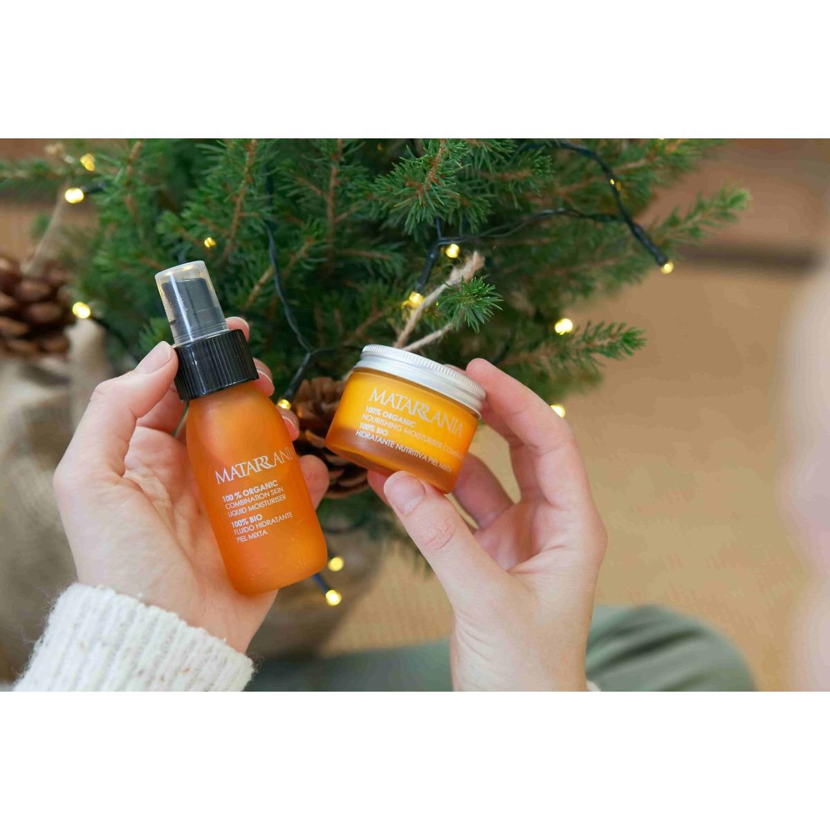 Presentpaket för blandad hud Sol&Luna: Fluid 60 ml + Närande fuktighetskräm 30 ml Matarrania