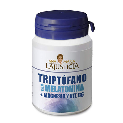 Tryptophan with Melatonin, Magnesium and Vitamin B6 Ana María la Justicia, 60 tablets