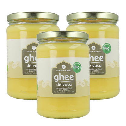 Pack 3xGhee beurre clarifié ECO Planeta Huerto 500 gr