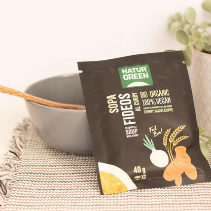 Soupe aux nouilles au curry Naturgreen, 40 g
