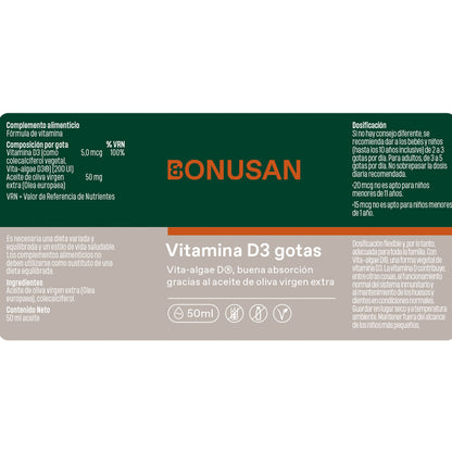 Vitamin D3 Tropfen Bonusan 50 ml