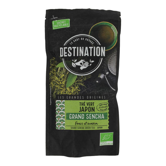 Tè verde sencha Giappone BIO Destination 80 g
