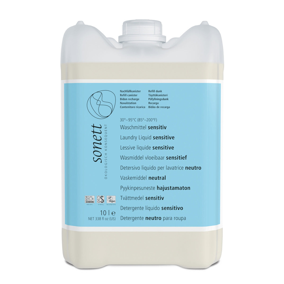 Detergente liquido neutro per bucato Sonett 2 L