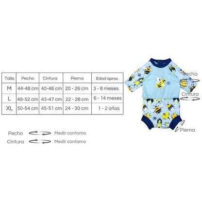 Happy Nappy Zonnepak Up & Away Splash about maat XL