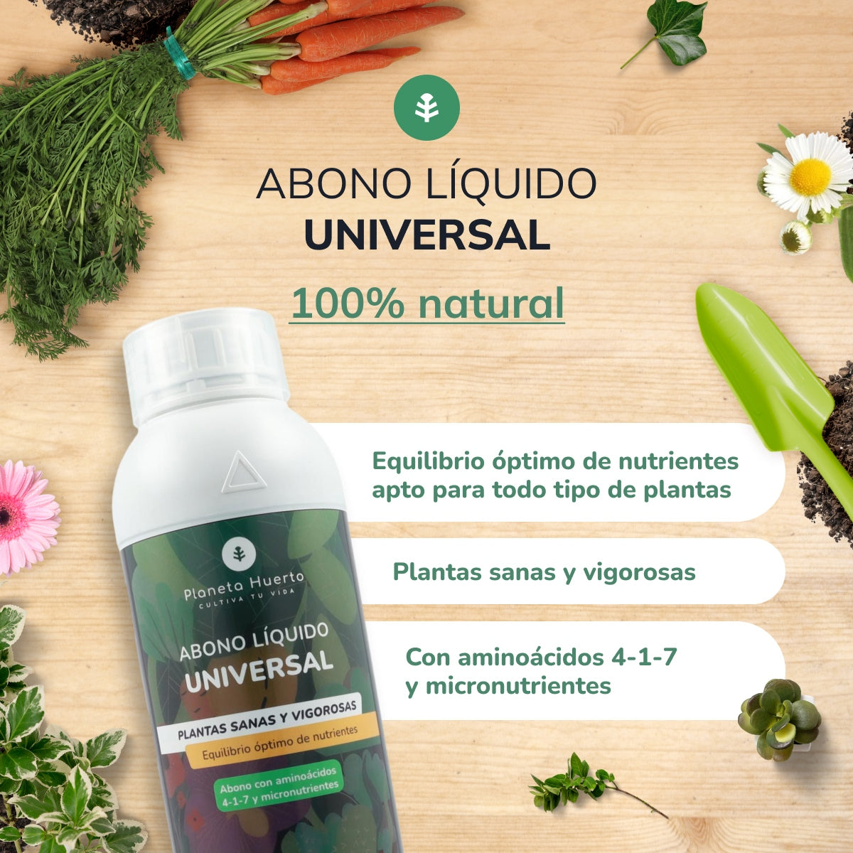 Planeta Huerto Concime liquido universale 250 ml