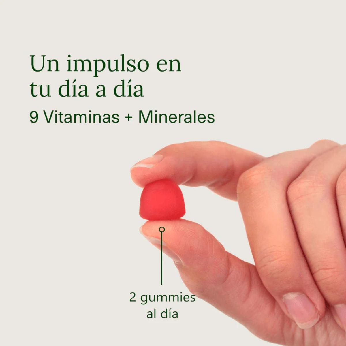 Multivitaminici in caramelle gommose al gusto mora Aldous Bio 120 caramelle gommose