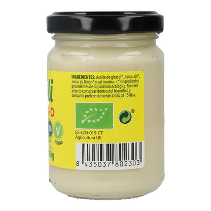Alioli Vegano Sin gluten Bio Sol Natural 140 g