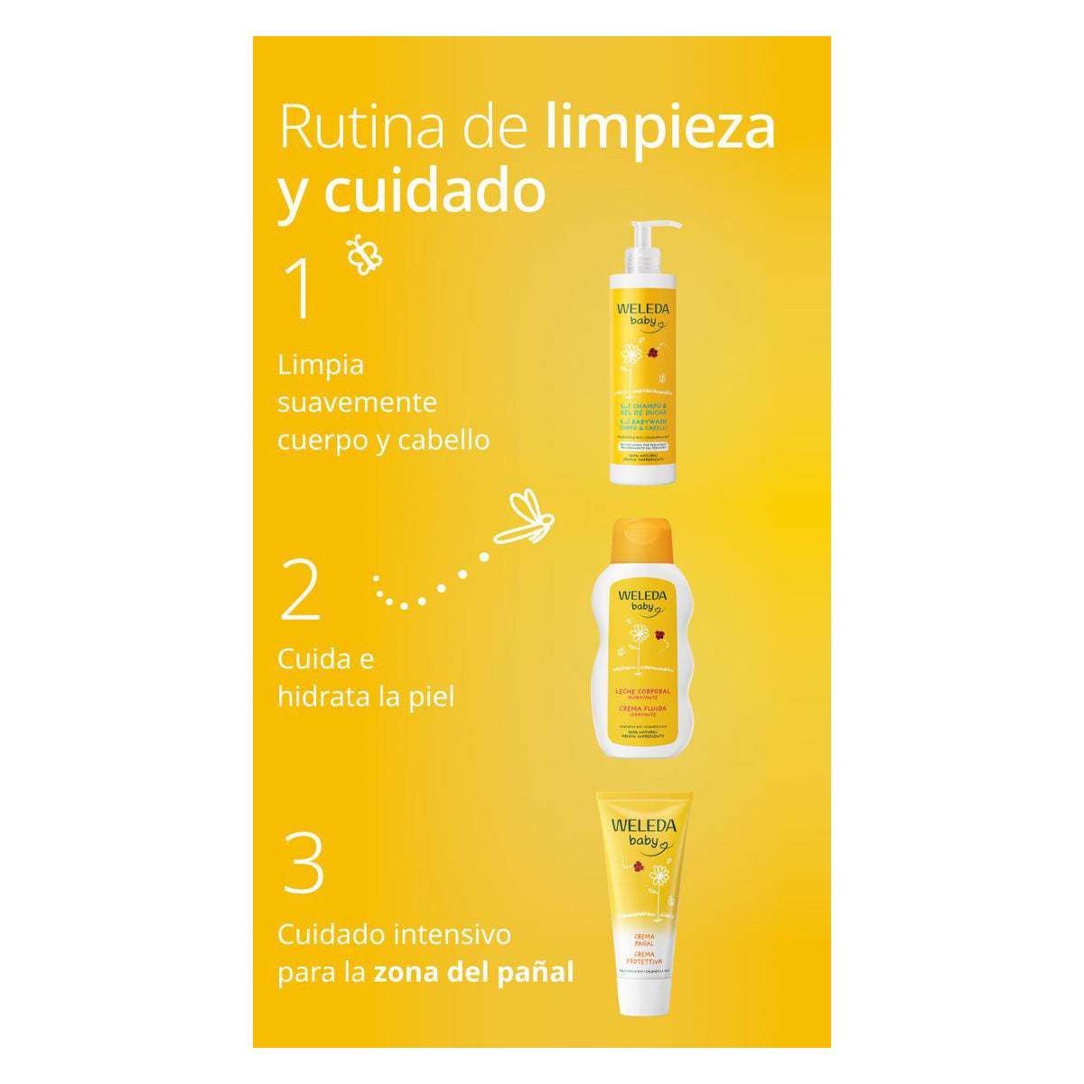 Shampoo & Duschgel Calendula Weleda 400 ml