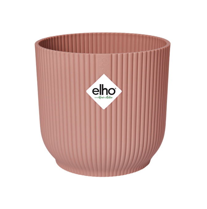 Pot de fleur Vibes Fold Round Delicate Pink Elho 18 cm