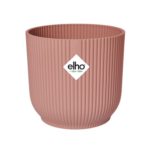 Vaso da fiori vibes fold round delicate pink Elho 22 cm