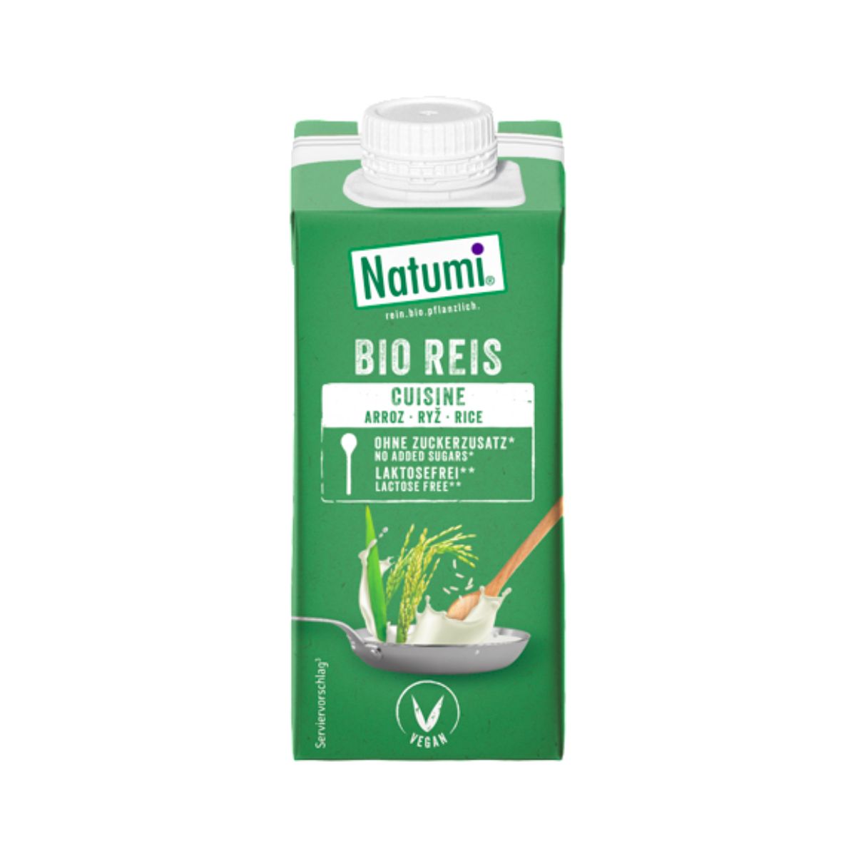 Vegansk matlagningssås av ris, flytande, Bio Natumi, 200 ml