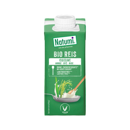 Vegansk matlagningssås av ris, flytande, Bio Natumi, 200 ml