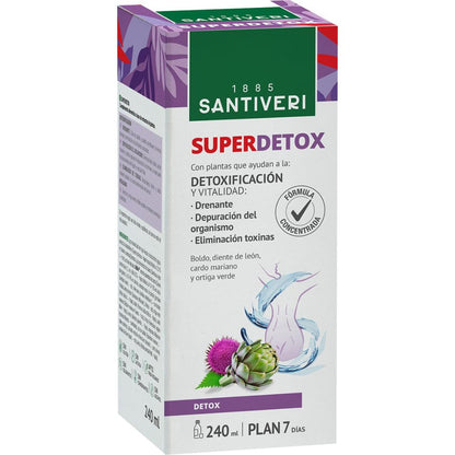 Superdetox Syrop Santiveri 240 ml