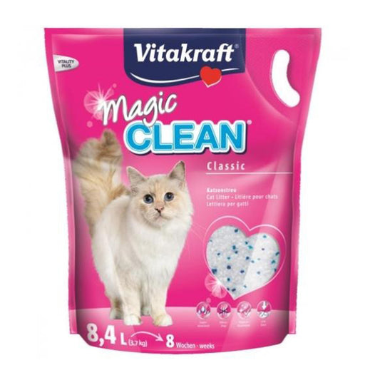 Vitakraft Magic Clean Superabsorberande kiselgelpärlor 8,4 L