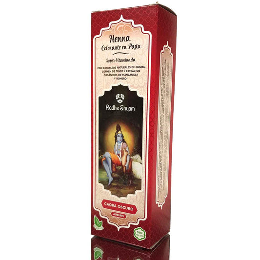 Pasta all'henné mogano scuro Radhe 200 ml Radhe