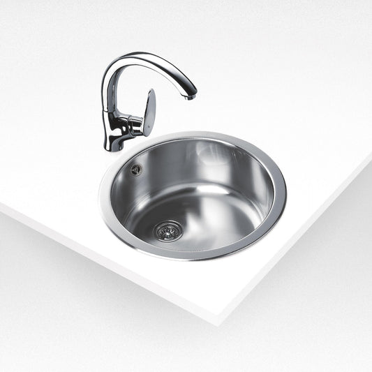 Einbau-Spülbecken, rund, 45 cm, Teka