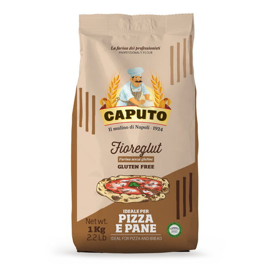 Fioreglut glutenvrij meel voor pizza en brood Caputo 1 kg