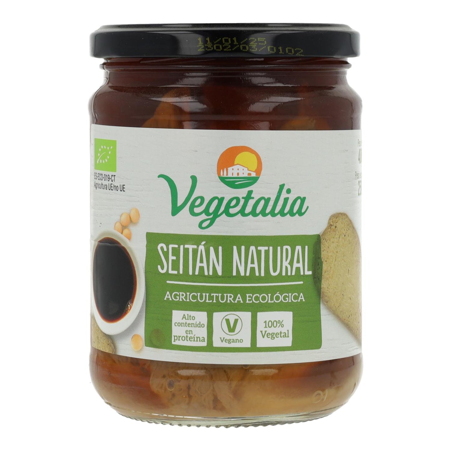 Seitan in vasetto di vetro Vegetalia 250 g