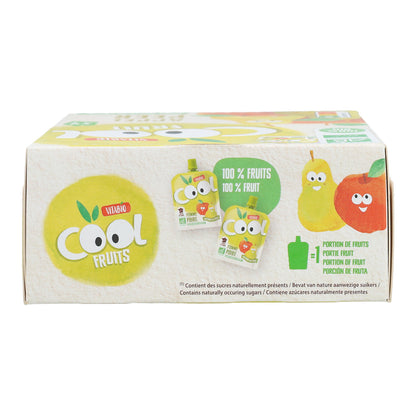 Pack 4x Pochettes Pomme et Poire Cool Fruits Vitabio 90 g