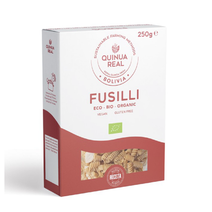 Fusilli di riso e quinoa reale biologici senza glutine Quinua Real 250 g