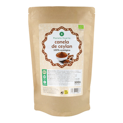 Cannelle de Ceylan en poudre ECO Planeta Huerto 500 g
