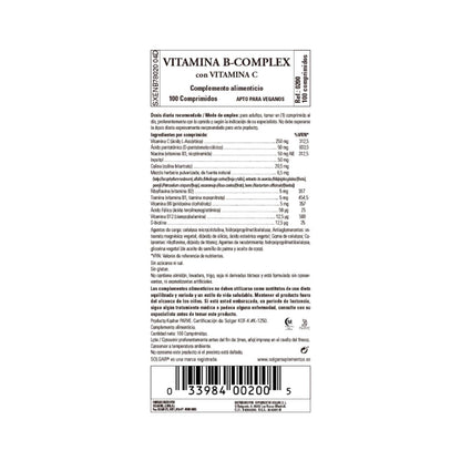 Vitamina B-Complex con vitamina C Solgar 100 compresse