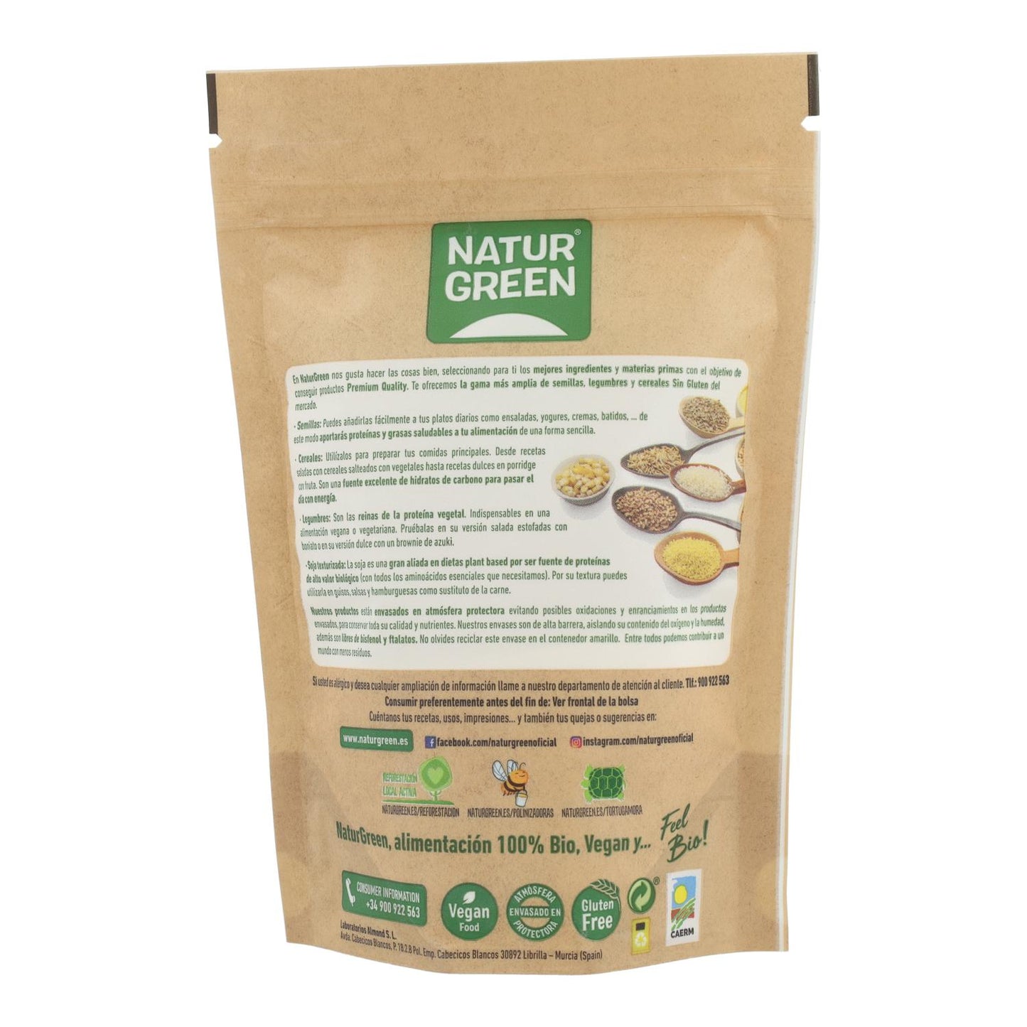 Agar Agar Bio en polvo NaturGreen 100 g