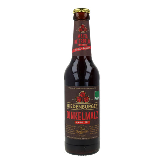 Bière maltée au blé d'épeautre sans alcool bio Riedenburger 33 cl