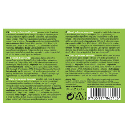 Schotse zalmolie Arquivet 250 ml