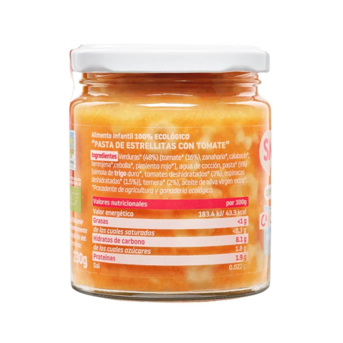 12er-Pack Gläschen mit Bio-Tomatenpüree CA CHI TOS Smileat, 230 g