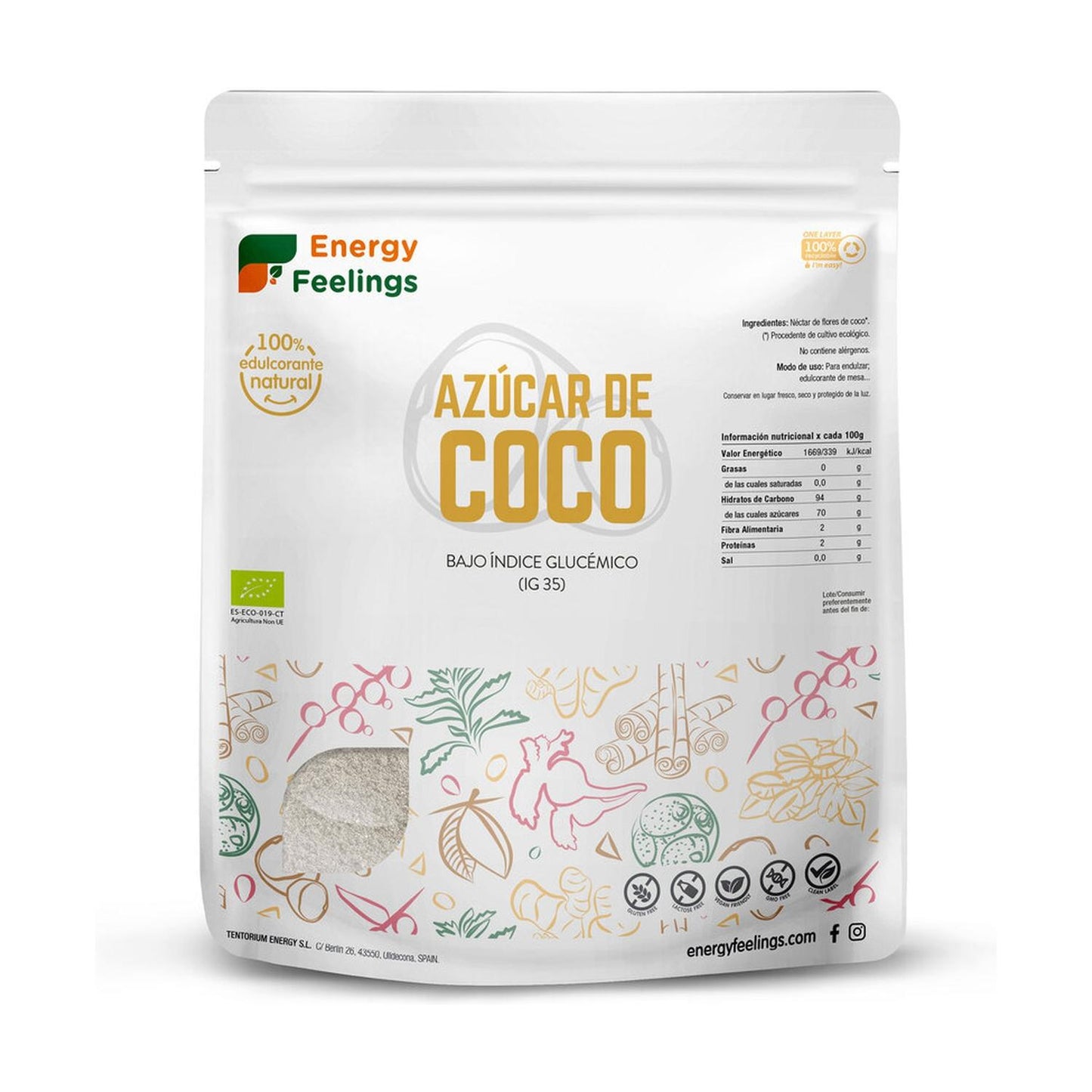 Zucchero ECO COCO Doypack 500 g