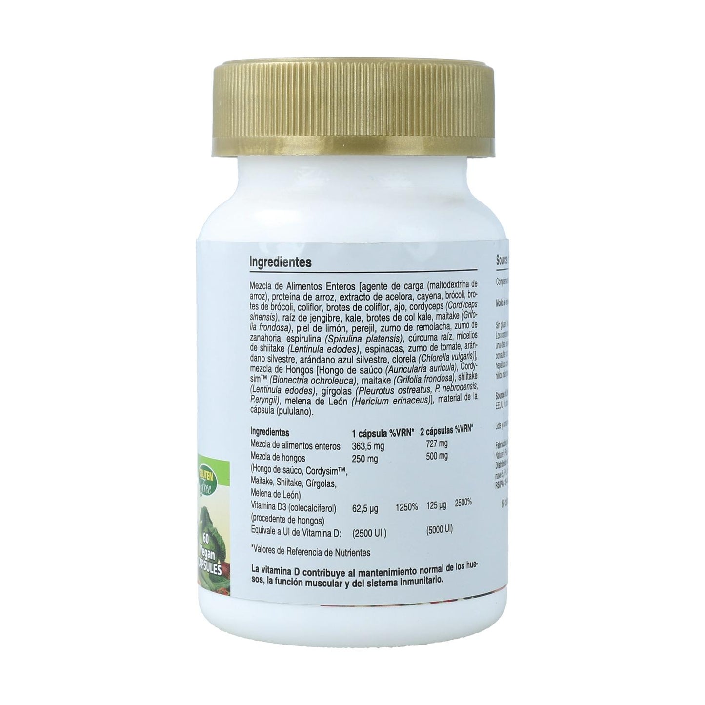 Vitamina D3 Garden Nature's Plus, 60 compresse