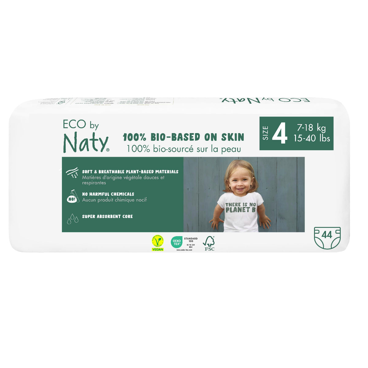 Windeln Nr. 4+ Naty 9-20 kg, 42 Stück