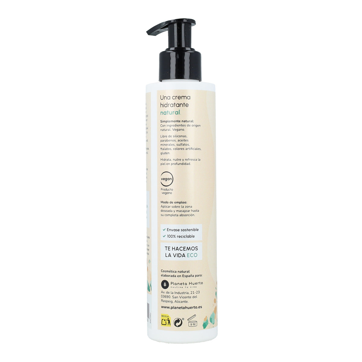 Planeta Huerto facial + body moisturising cosmetics pack