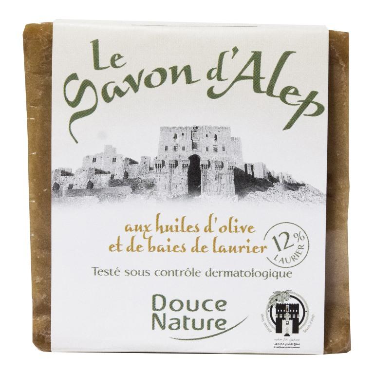 Aleppo-Seife 12 % Lorbeer Douce Nature 100 g