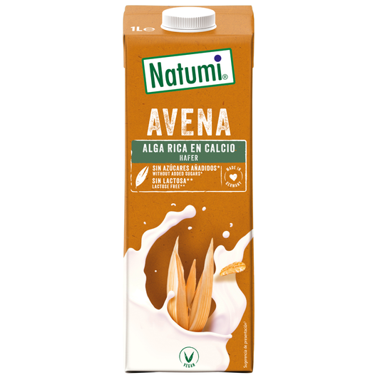 Biologische havermoutdrank met algen Natumi 1 l