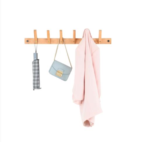 BAMBOE-kleerhanger 2-in-1 (verticaal of horizontaal)