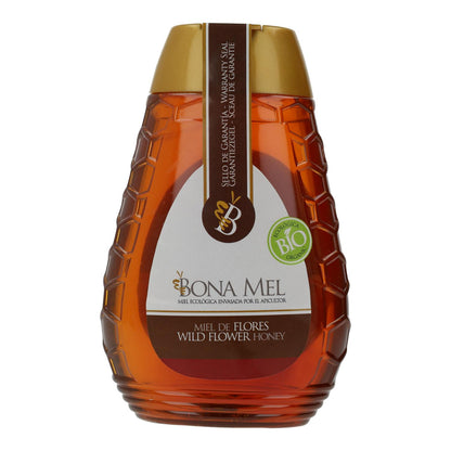 Miel de fleurs bio (anti-goutte) Bona Mel, 350 g