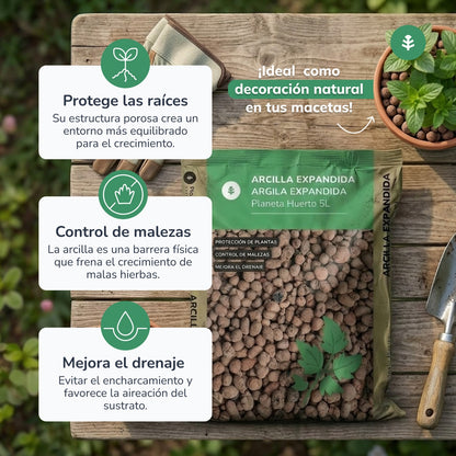 Expanderad lera Planeta Huerto 5 liter