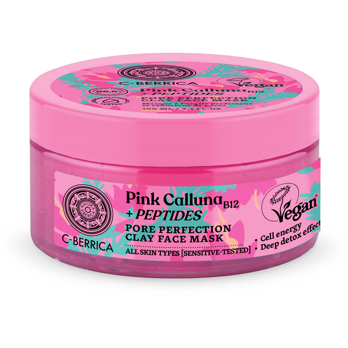 Gesichtsmaske aus Tonerde „Poros Perfectos” von Natura Siberica 100 ml