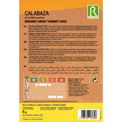 Kürbiskerne Giraumont Turban „Türkischer Turban”