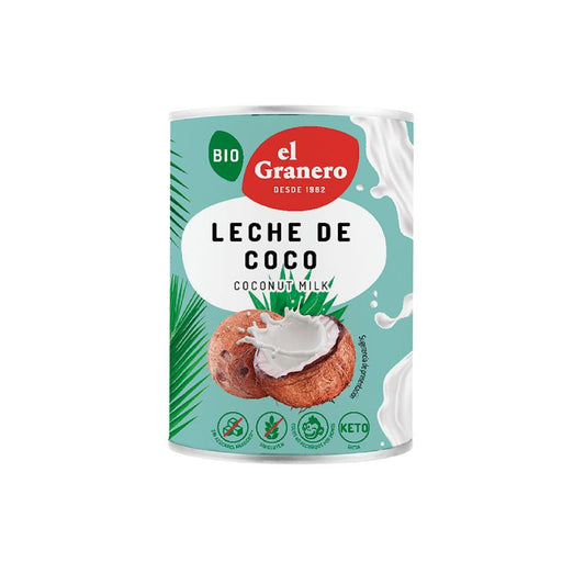 Latte di cocco biologico El Granero 400 ml