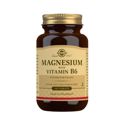 Magnesio con vitamina B6 - Solgar 250 compresse
