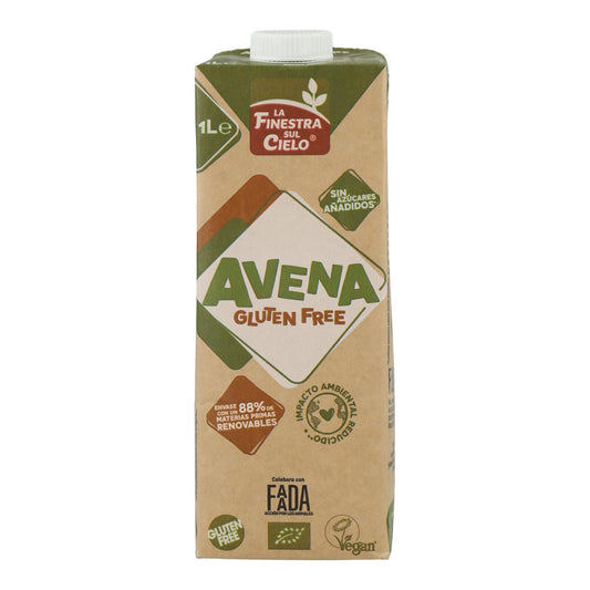 Bevanda di avena senza glutine Bio La Finestra Sul Cielo 1 L