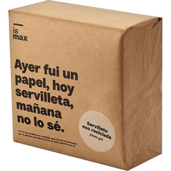 Serviettes Eco double épaisseur Ismax 50 unités