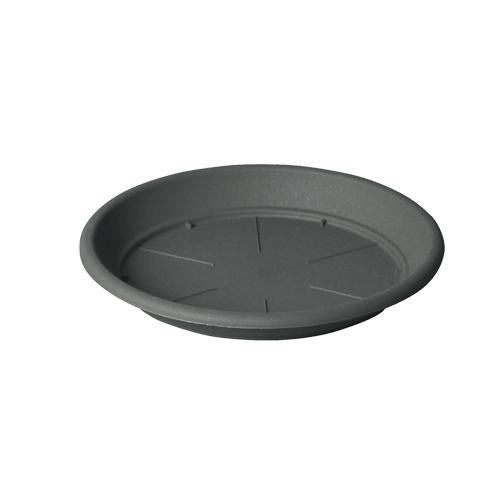 Podstawka pod doniczkę PVC Iniezione - antracyt 18 cm