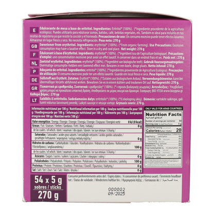 Eritritolo Bio NaturGreen 54 stick monodose da 5 g