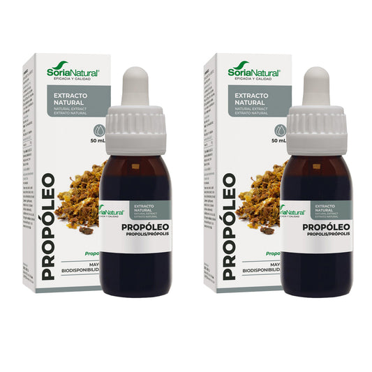 Pack de 2 extraits de propolis S. XXI Soria Natural, 50 ml