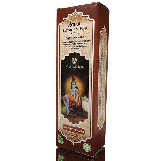 Pasta all'henné castano scuro Radhe 200 ml Radhe