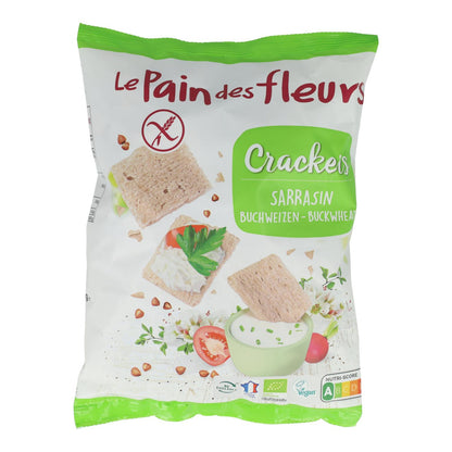 Mini-kakor av glutenfri ekologisk bovete Le pain de fleurs 75 g